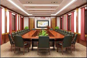 Thiết kế nội thất phòng họp công ty TGM PH-DG19