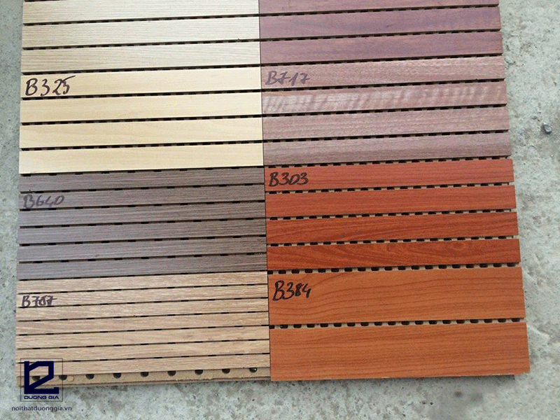 Vách gỗ tiêu âm Remak có nhiều màu để lựa chọn