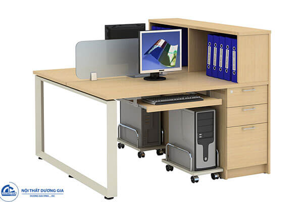 Module bàn làm việc 2 người HRMD09