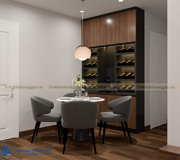 Thiết kế nội thất gia đình NTGD-DG15 - Phòng bếp (view 3)